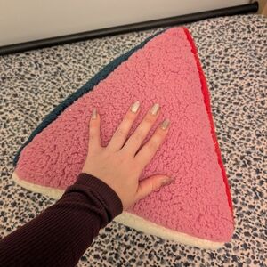 3D Triangle Decorative Pillow From Indigo Home